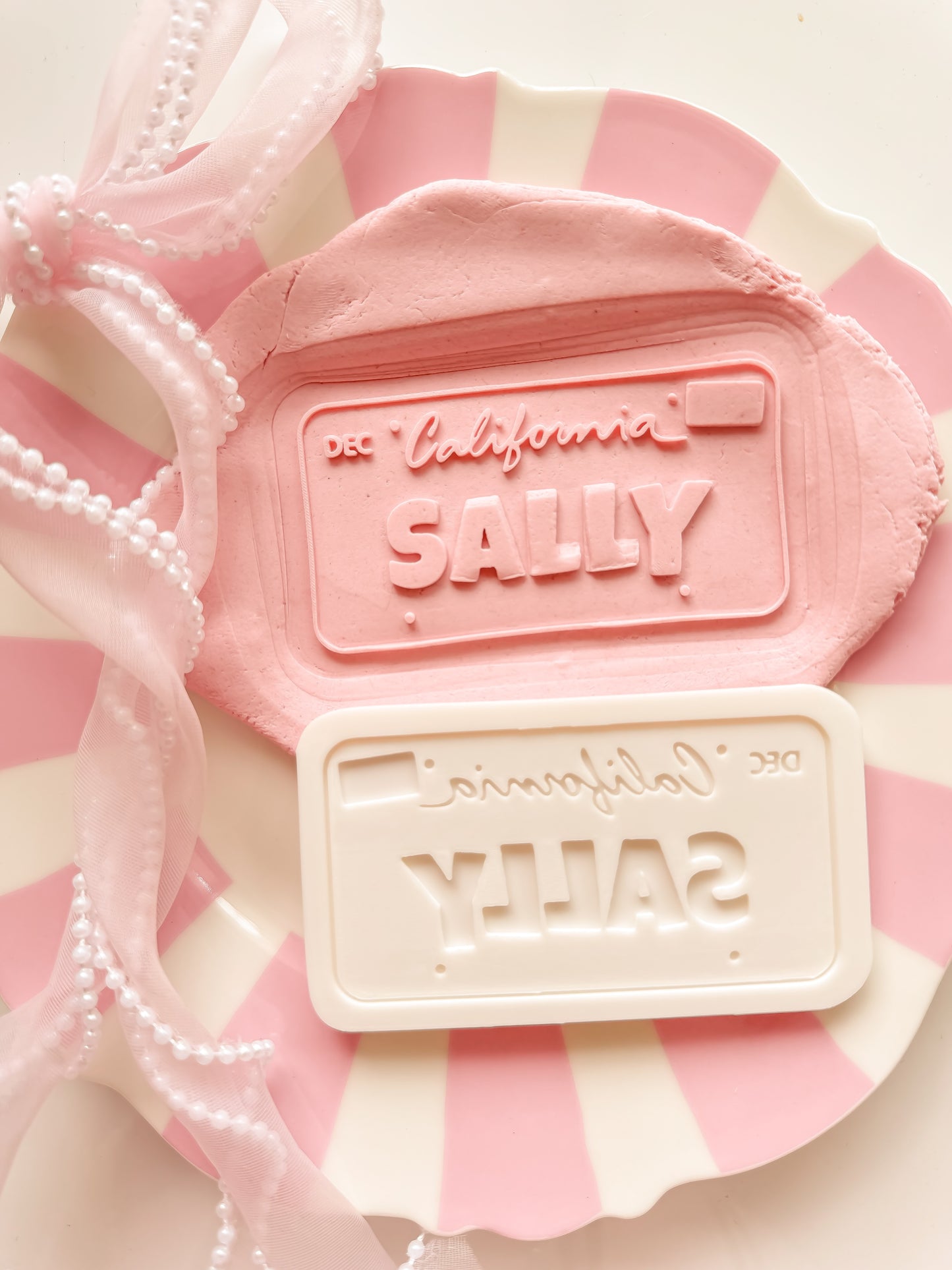 Sally Cars Licence Plate - Debosser and Cutter