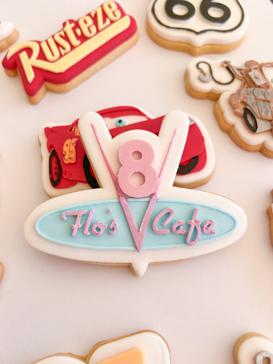 Flos V8 Cafe Logo Cars - Debosser and Cutter