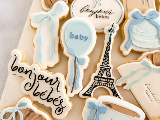 Baby bow balloon - Debosser and Cutter