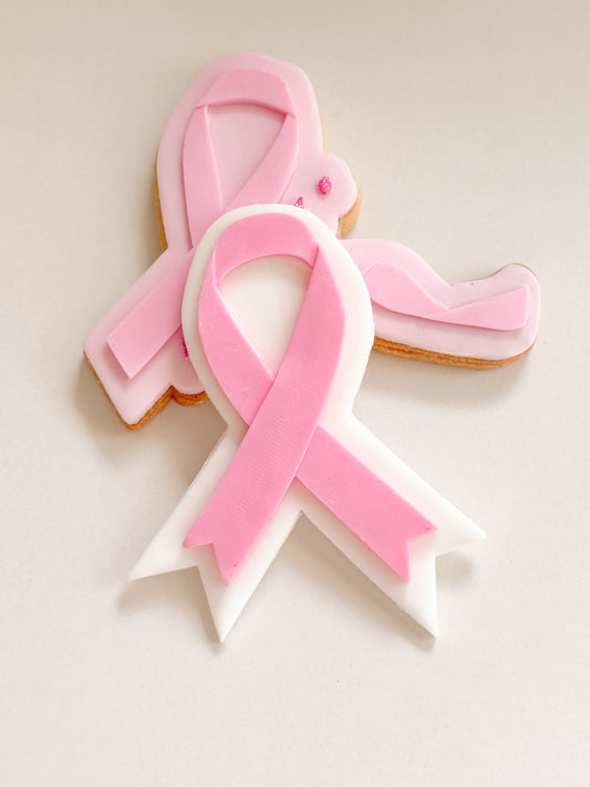 Cancer Ribbon Style 1 - Debosser and Cutter
