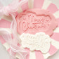 Merry Christmas sparkle font 1 - Debosser and Cutter