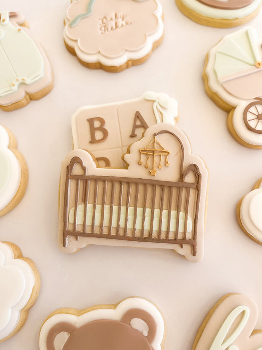 Baby cot with mobile - Debosser and Cutter
