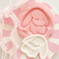 Bashful bunny with pencil Jellycat Jellycat - Debosser and Cutter