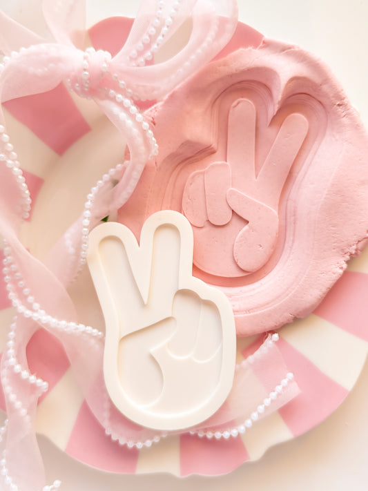 Peace Sign - Debosser and Cutter