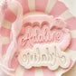 Custom Curl Font Name Set  - Debosser and Cutter