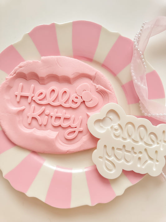 Kitty Bow Logo - Debosser and Cutter