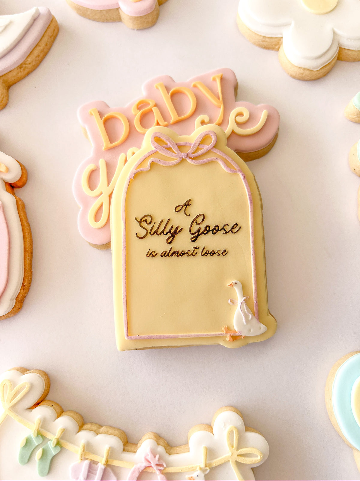 A silly goose is almost loose plaque - Debosser and Cutter