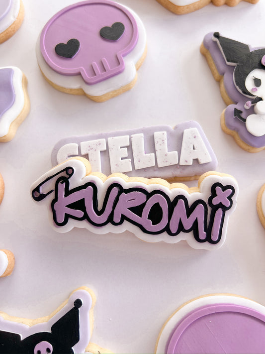 Kuromi Logo - Debosser and Cutter