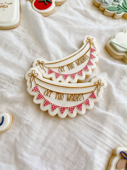 Off the market bunting - Debosser and Cutter