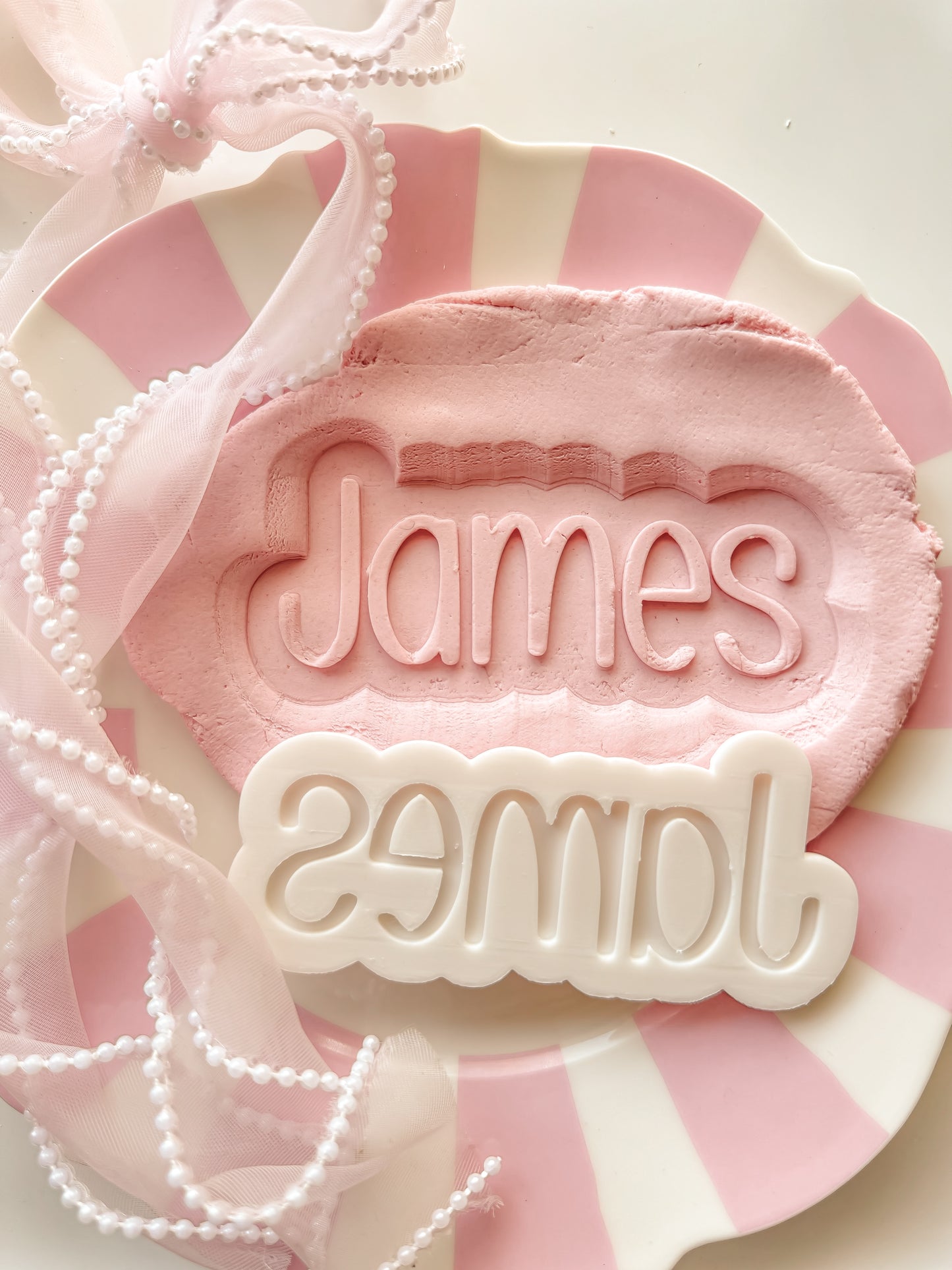 Custom Plain Font Name Set  - Debosser and Cutter