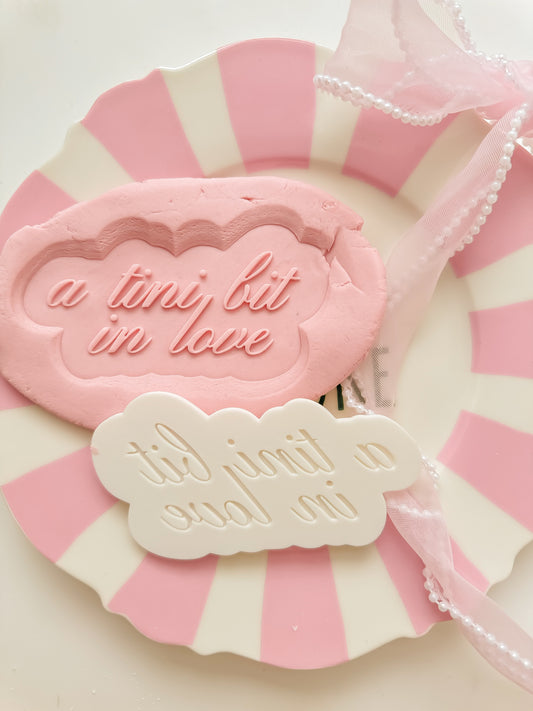 A tini bit in love - Debosser and Cutter