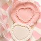 Blank Ruffle Heart style 2 - Debosser and Cutter