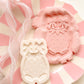 Strawberry Bow Onesie - Debosser and Cutter