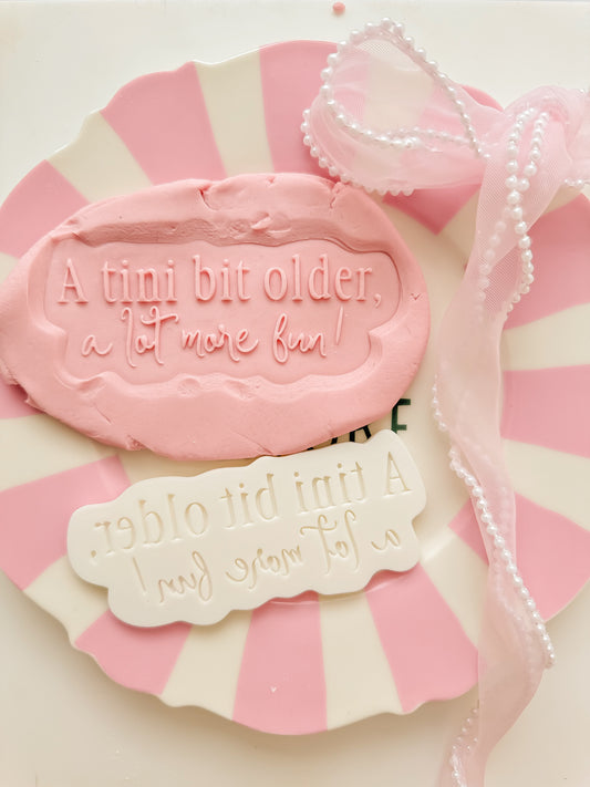A tini bit older, a lot more fun! - Debosser and Cutter