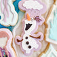 Olaf with snow cloud - Debosser and Cutter