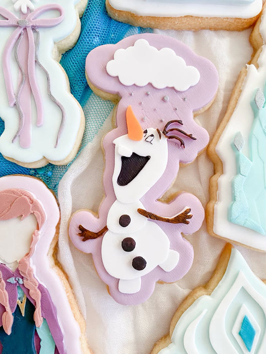 Olaf with snow cloud - Debosser and Cutter
