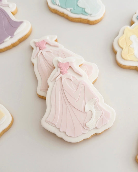 Princess Dress Aurora - Debosser and Cutter