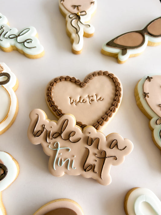 Bride in a tini bit - Debosser and Cutter