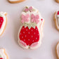 Strawberry Bow Onesie - Debosser and Cutter