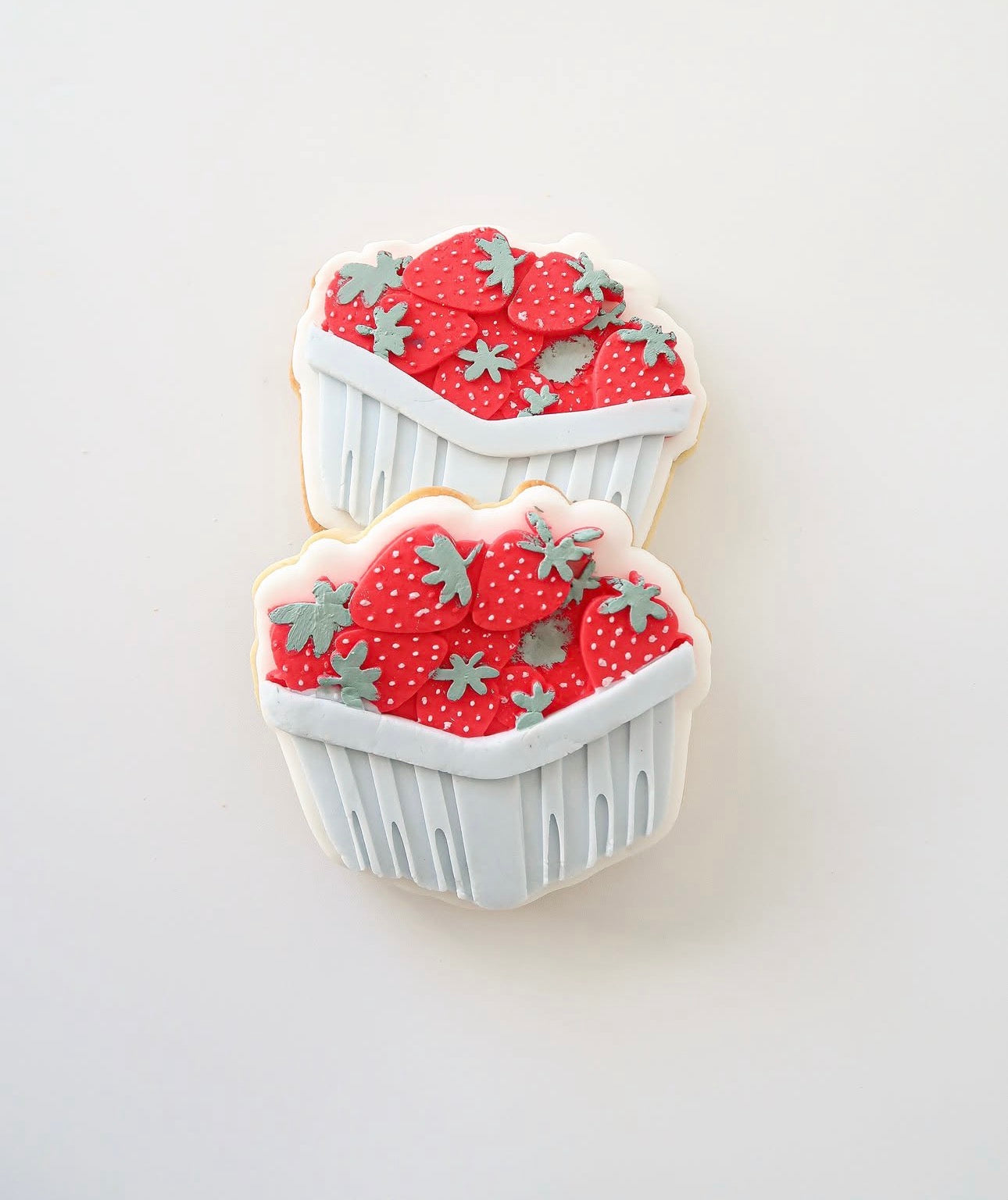 Strawberry Punnet - Debosser and Cutter