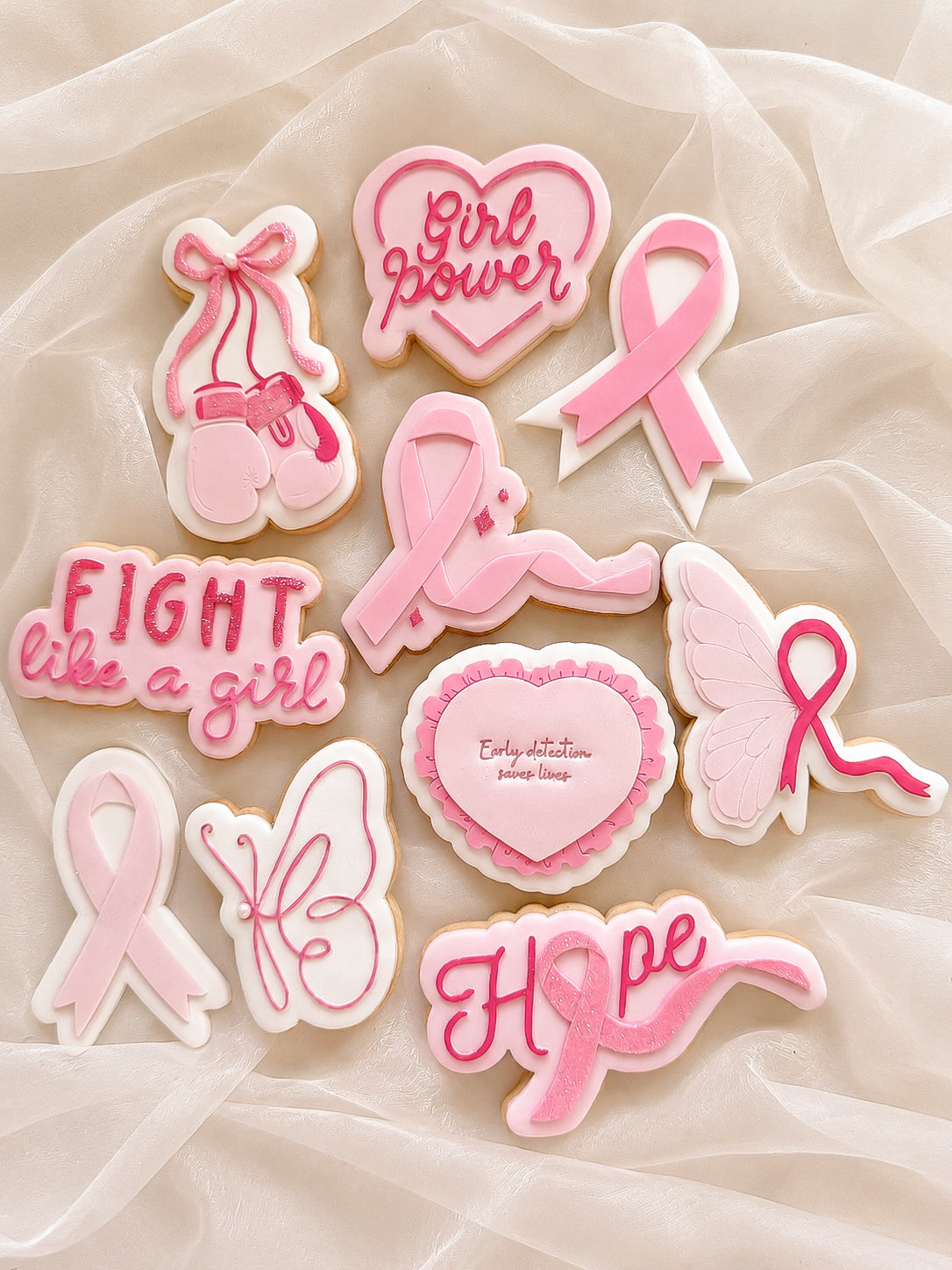 Cancer Ribbon Style 2 - Debosser and Cutter