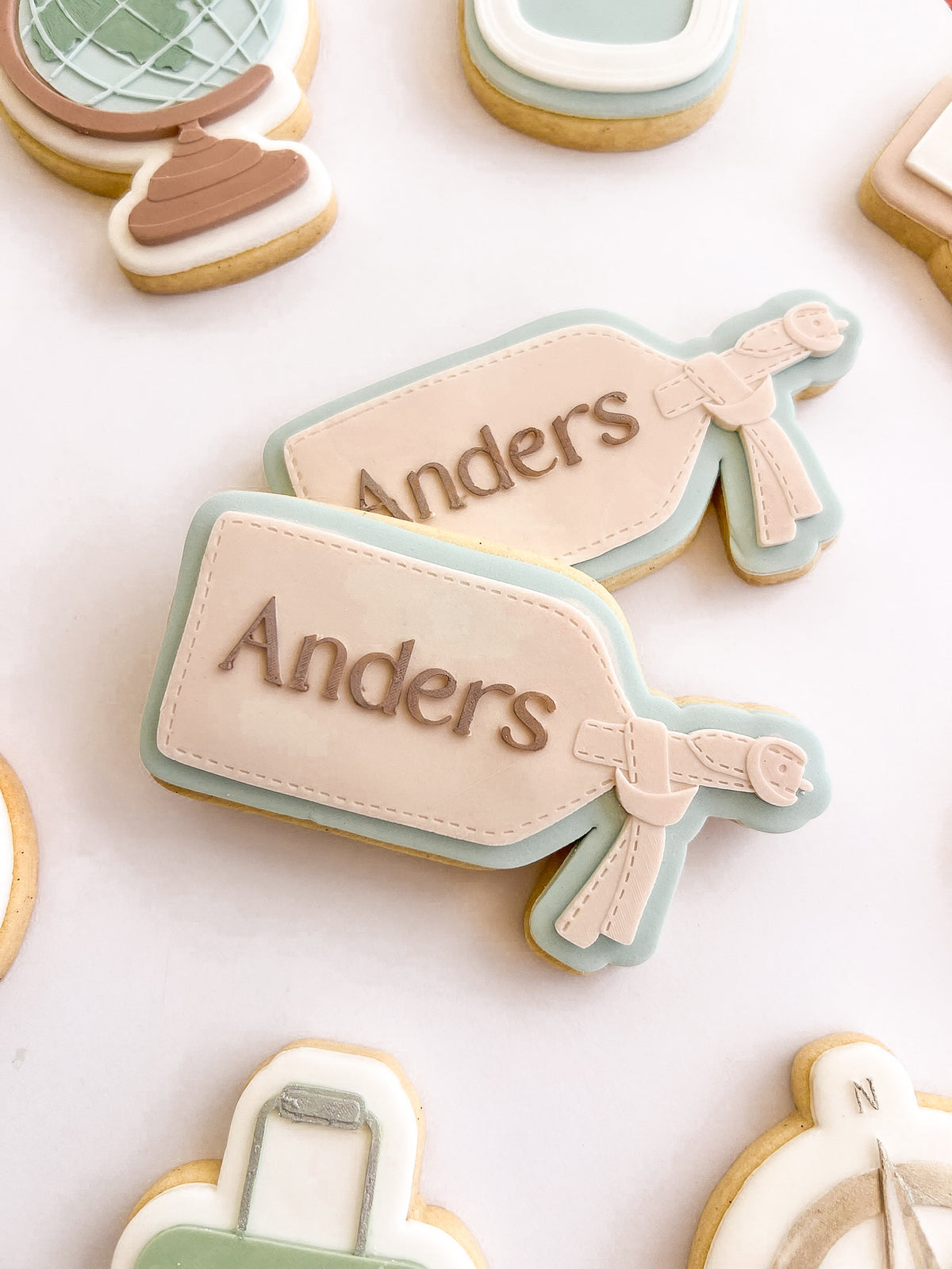 Custom Name Luggage Tag Set  - Debosser and Cutter