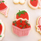 Strawberry Punnet - Debosser and Cutter
