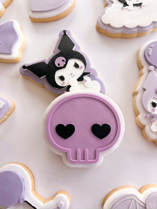 Kuromi skull - Debosser and Cutter