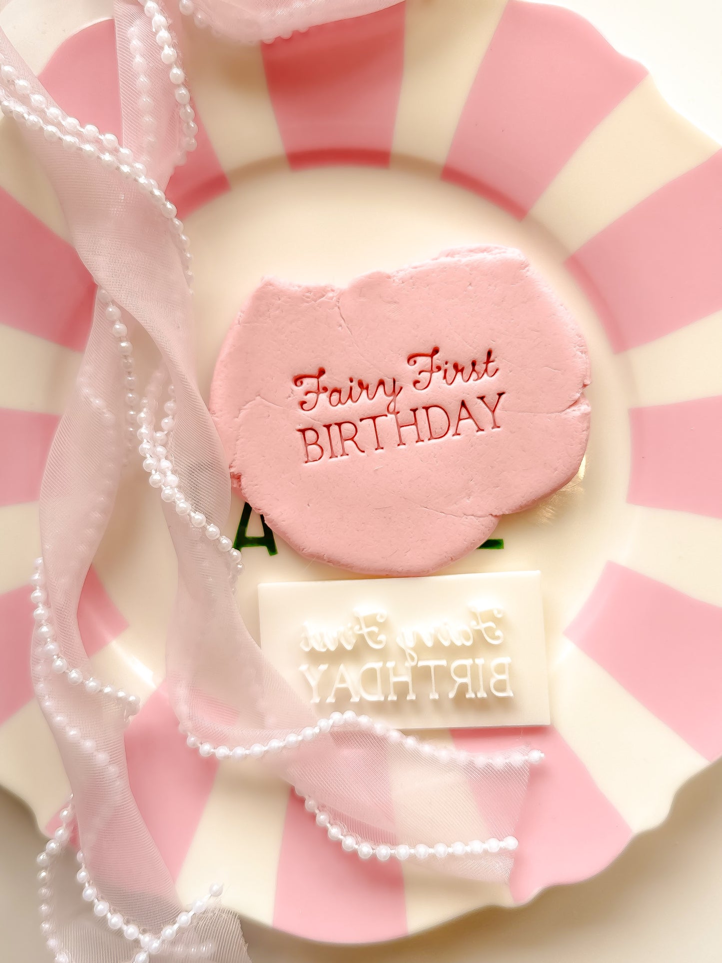 Fairy First Birthday - Embosser