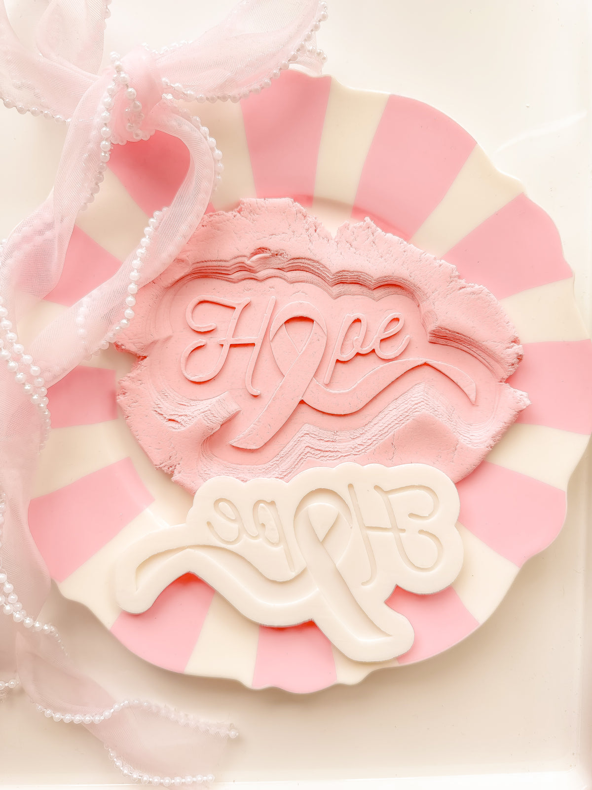 Hope ribbon - Debosser and Cutter
