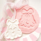 Gingerbread Bow Ornament - Debosser and Cutter