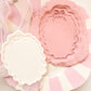 Cherry bow blank plaque - Debosser and Cutter