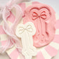Droopy dainty bow - Debosser and Cutter